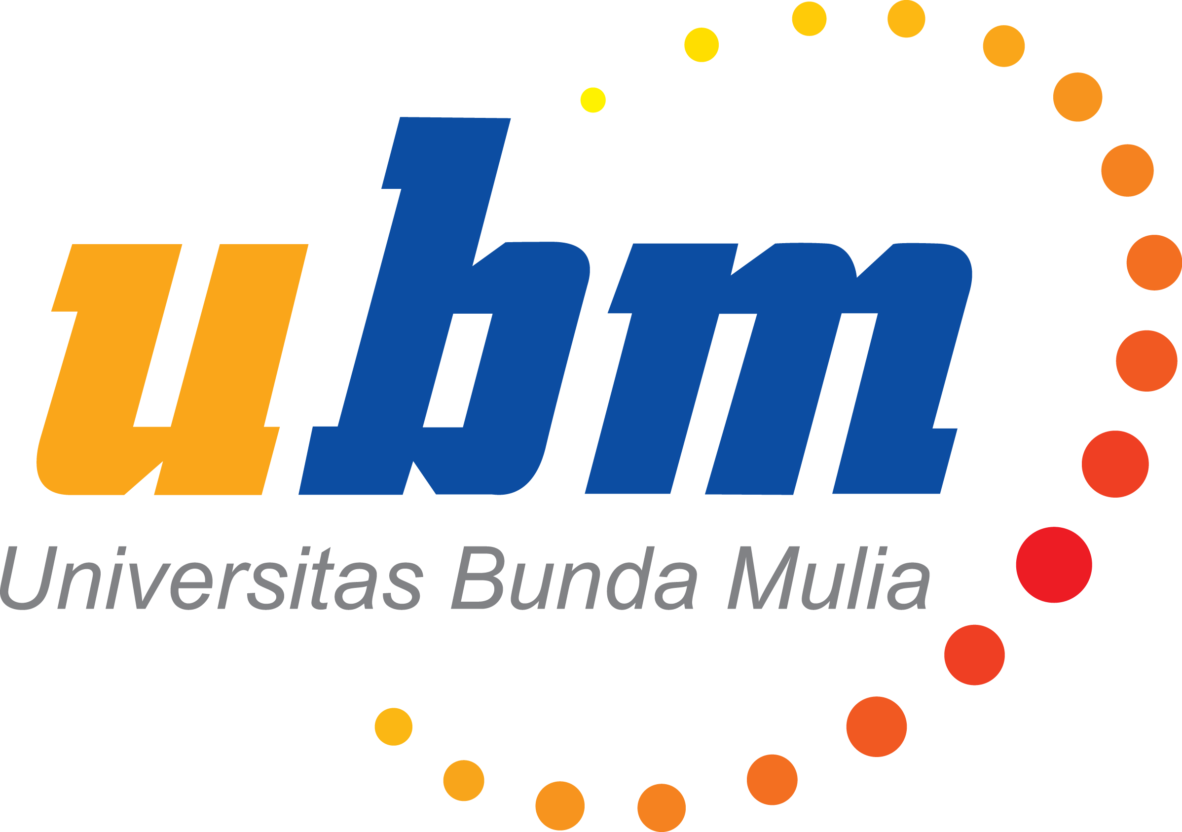 Logo UBM color  Universitas Bunda Mulia