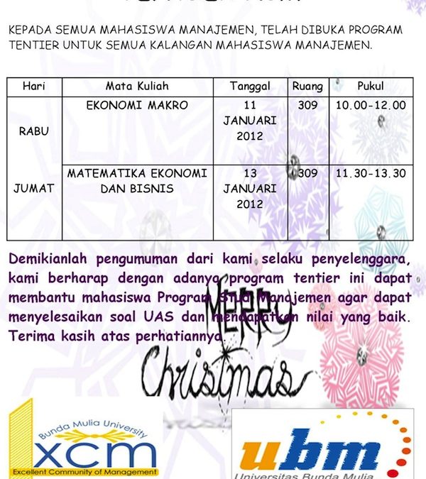 pengumuman