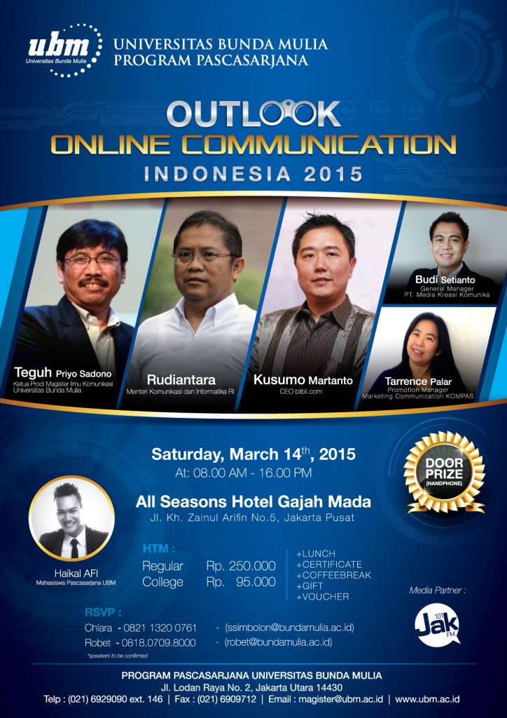 Outlook Online Communication Indonesia 2015