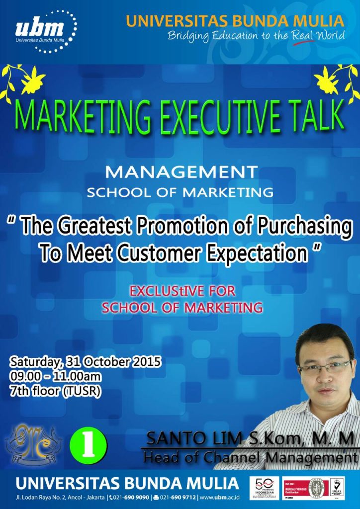Marketing Excecutive Talk