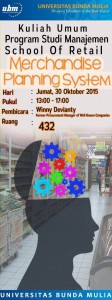 Merchandise Planning System