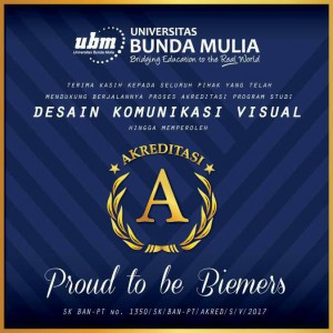 Akreditasi DKV UBM