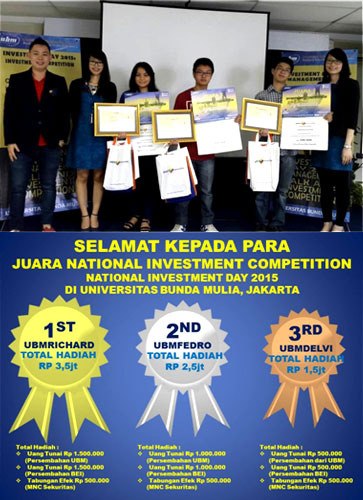 NATIONAL INVESTMENT DAY