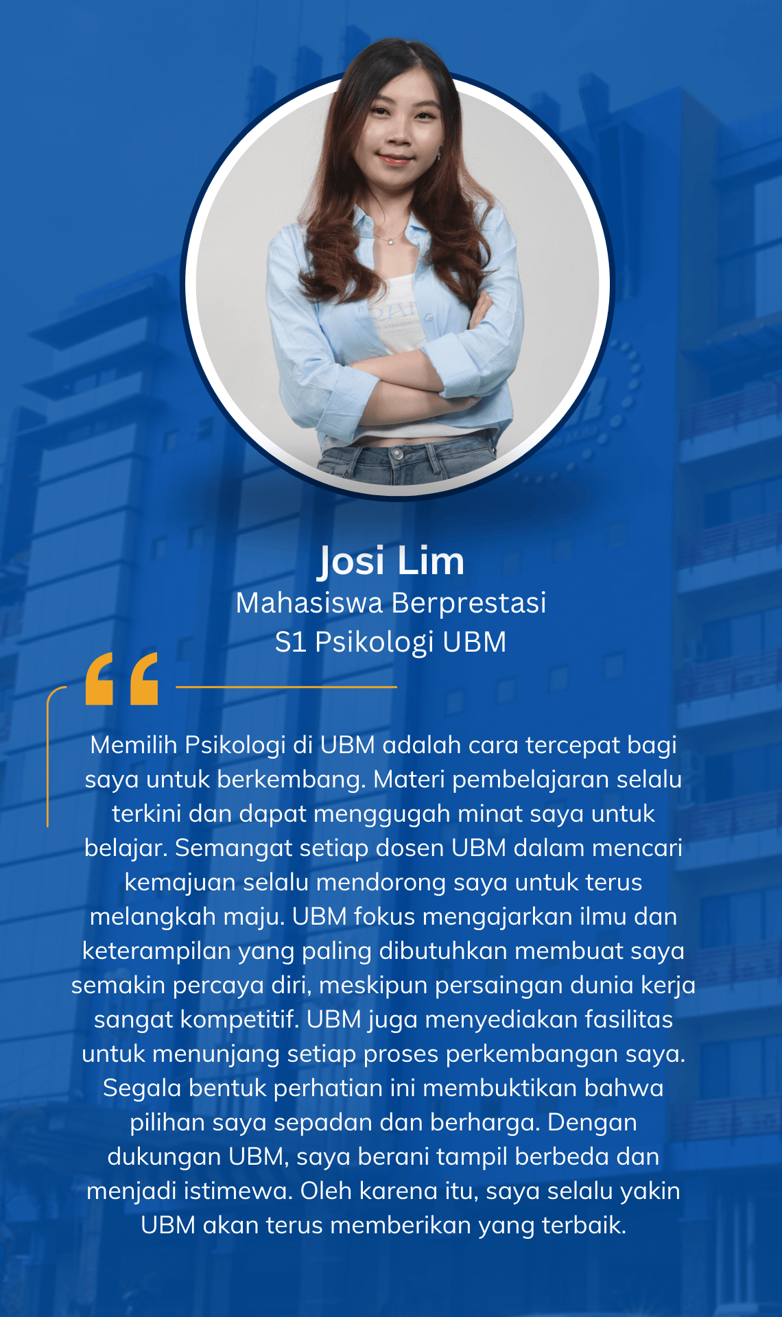 Testimoni Psikologi Josi (ID)