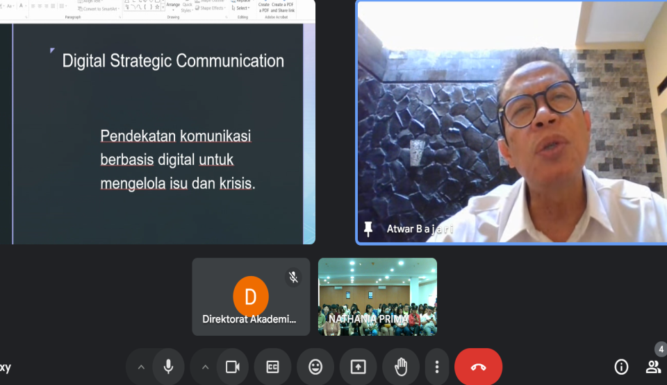 ubm, ilmu komunikasi, kuliah umum