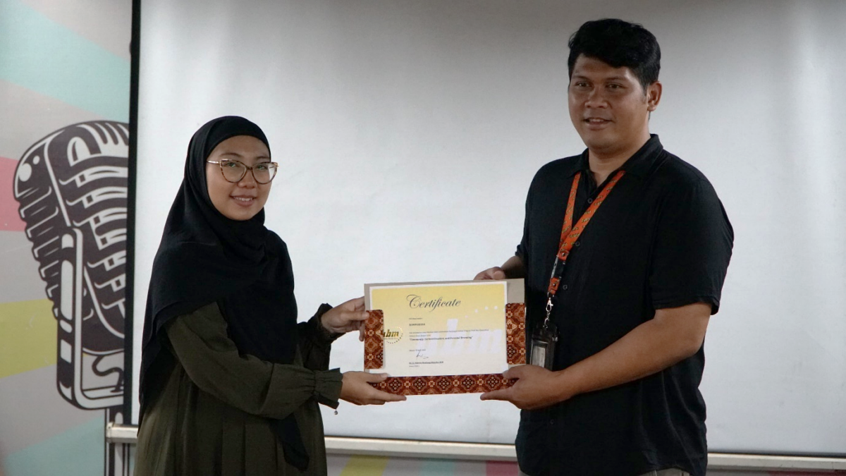 ubm, ilmu komunikasi, kunjungan industri
