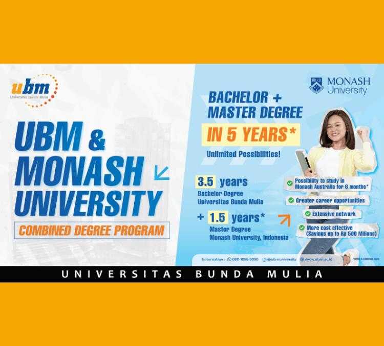 Biaya Combined Degree Program UBM