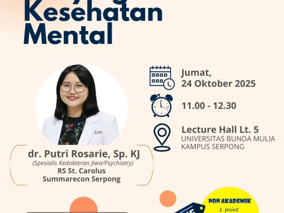 Seminar Bullying & Kesehatan Mental Universitas Bunda Mulia