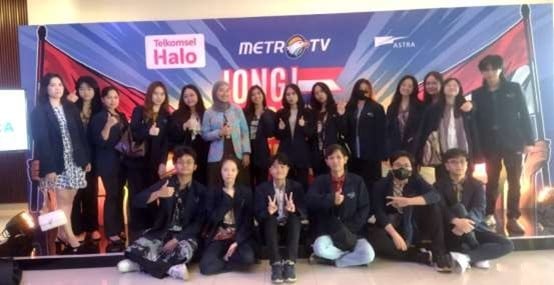 ubm, ilmu komunikasi, kunjungan industri