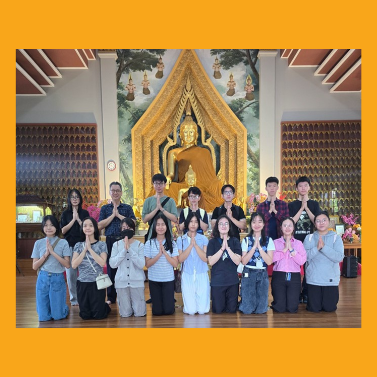 Anjangsana KMB Dhammamitta UBM Serpong Campus at Siddharta Vihara