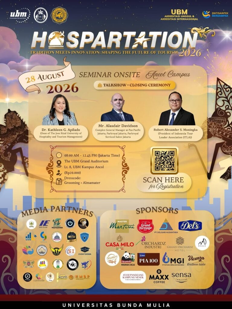 Competitive, Creative, and Inspiring: Bunda Mulia University's HOSPARTATION 2026 Successfully Held
