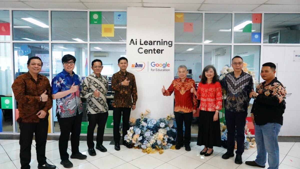 UBM menjadi kampus pertama di jakarta yang memiliki Google AI Learning Center