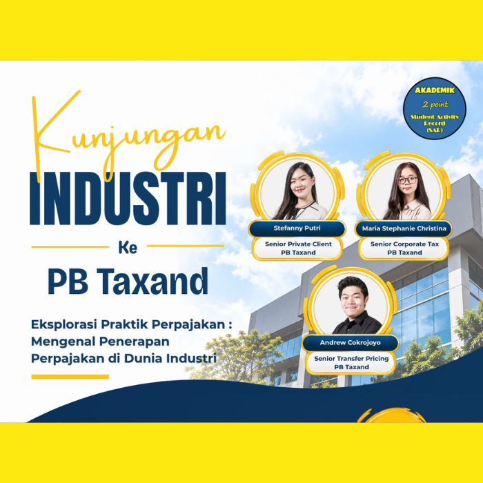 Meningkatkan Pemahaman Praktis Perpajakan, HIMA Akuntansi UBM Gelar Kunjungan Industri ke PB Taxand